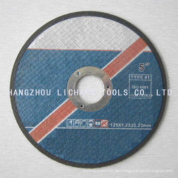 Depressed Center Abrasive Cutting Disc, 4 Zoll, für Inox mit MPa En12413.